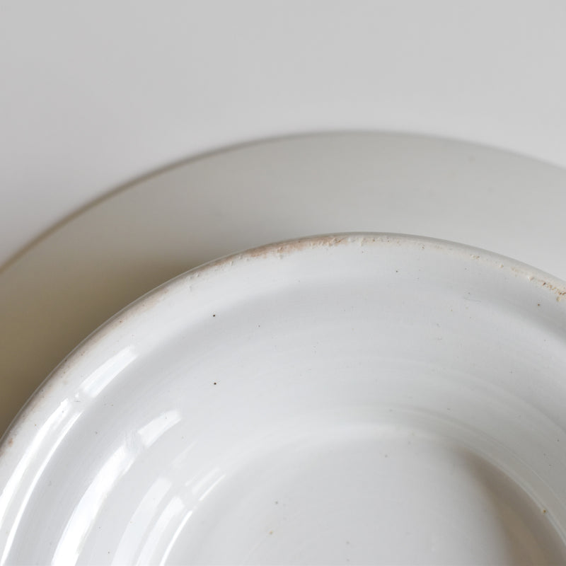 Vintage footed plate, St. Amand 6507