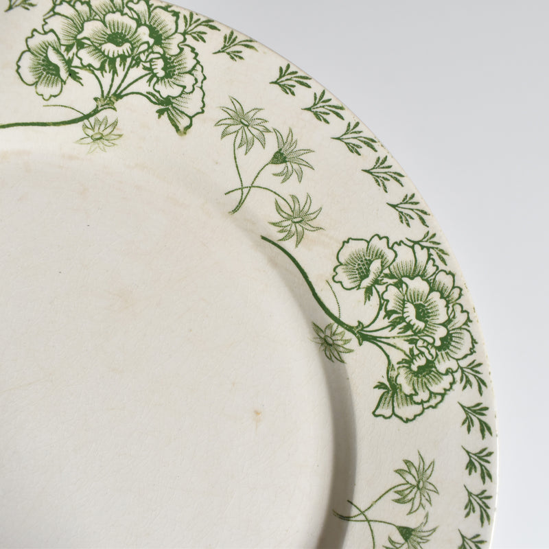 Antique Plate, U&C Sarreguemines, Palmyre B