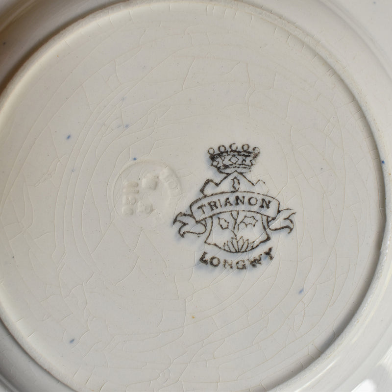Antique deep plate, Ron Wy, Trianon B
