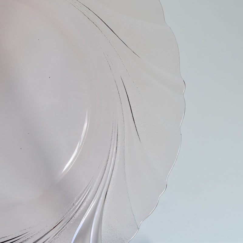 Vintage Plate Pink Glass Berleco
