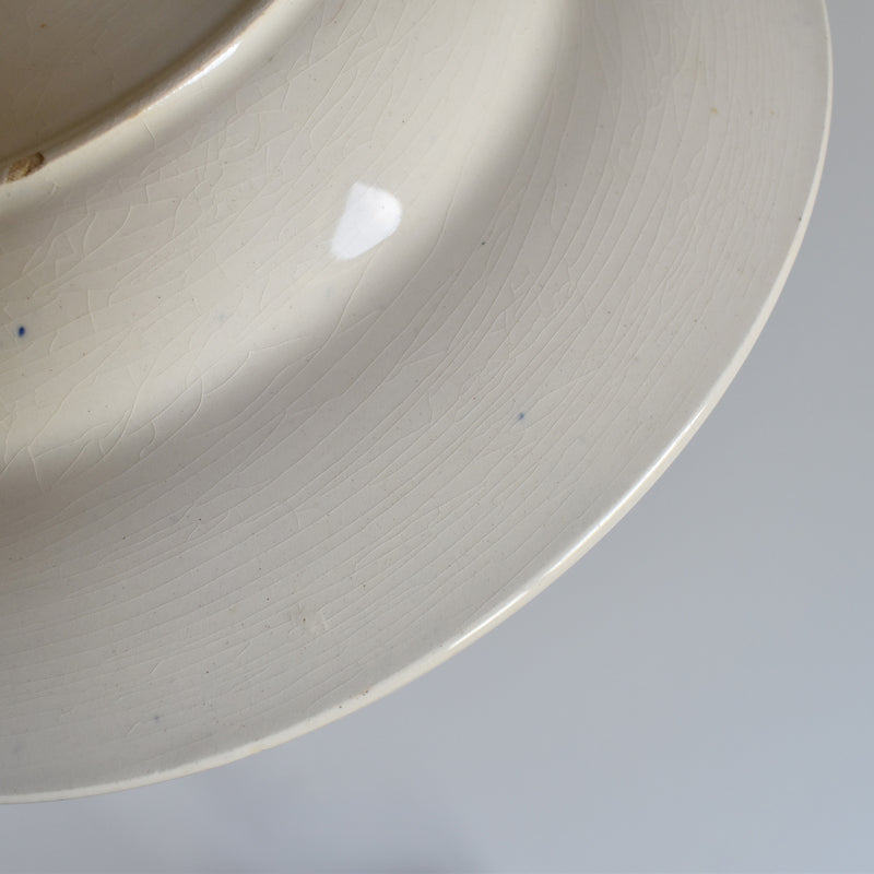 Antique deep plate, Ron Wy, Trianon B