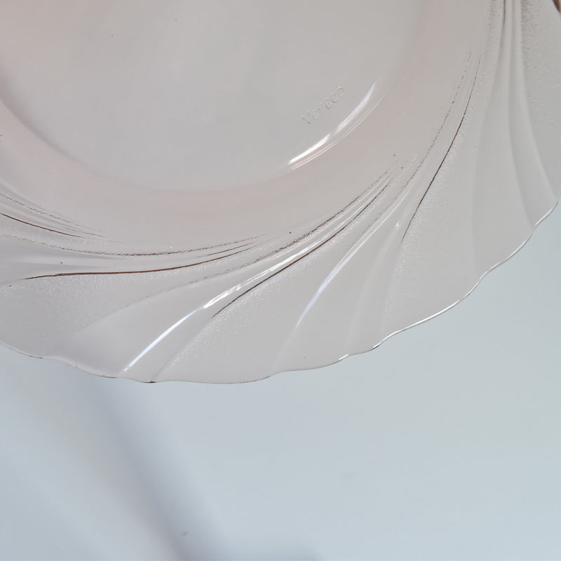 Vintage Plate Pink Glass Berleco