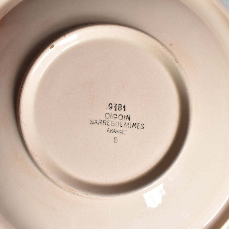 Vintage Compote Dish, Digoin & Sarreguemines 9181