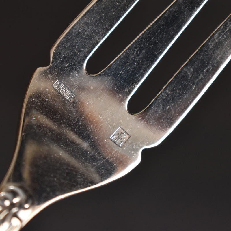 Vintage Fish Fork FRANCOIS FRIONNET Silver Plated