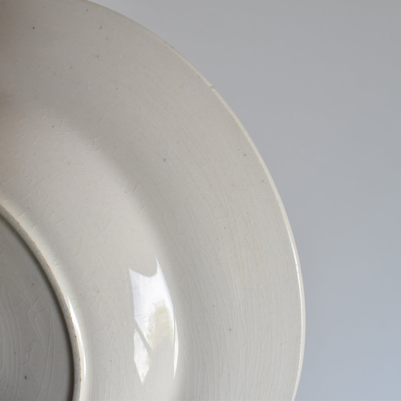 Antique deep plate, Ron Wy, Trianon B