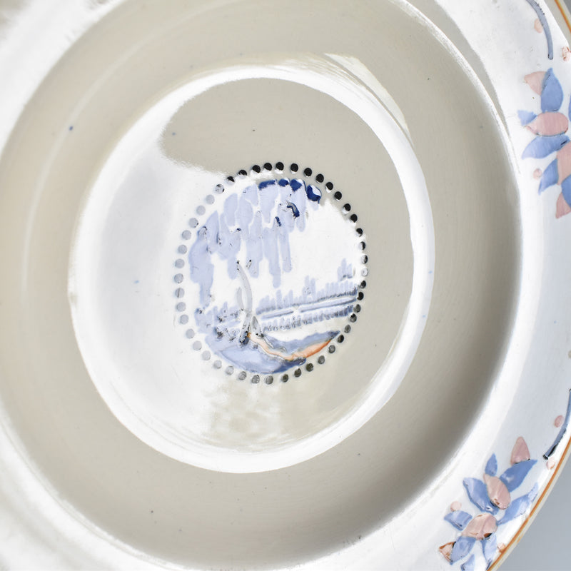 Antique deep plate, Ron Wy, Trianon B