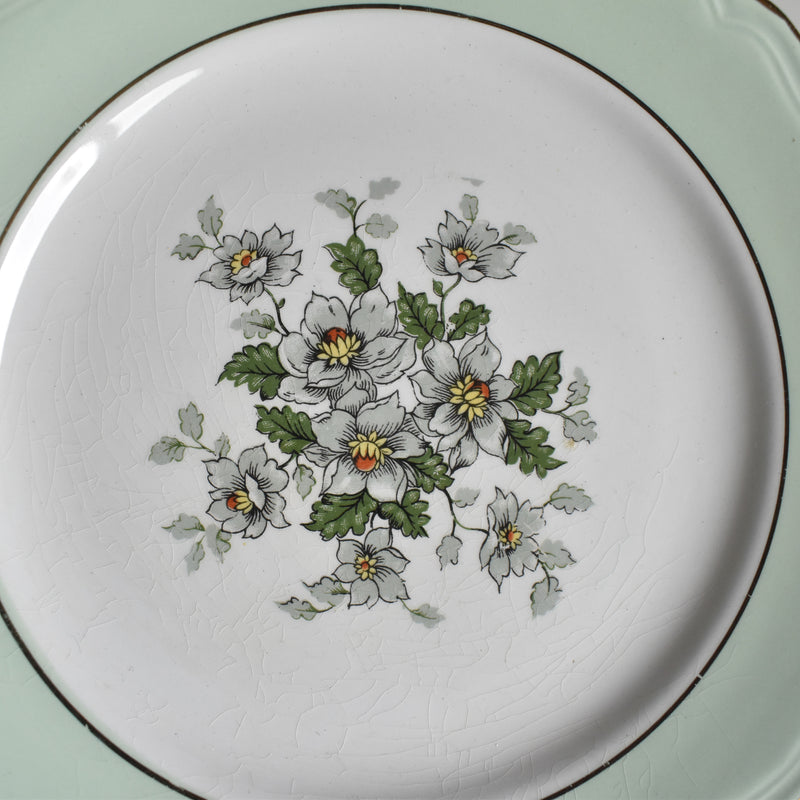 Vintage Dessert Plate Saint-Amand L'AMANDINOISE St Tropez