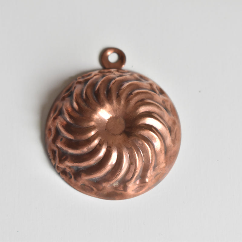 Vintage Mini Copper Molds, Set of 2