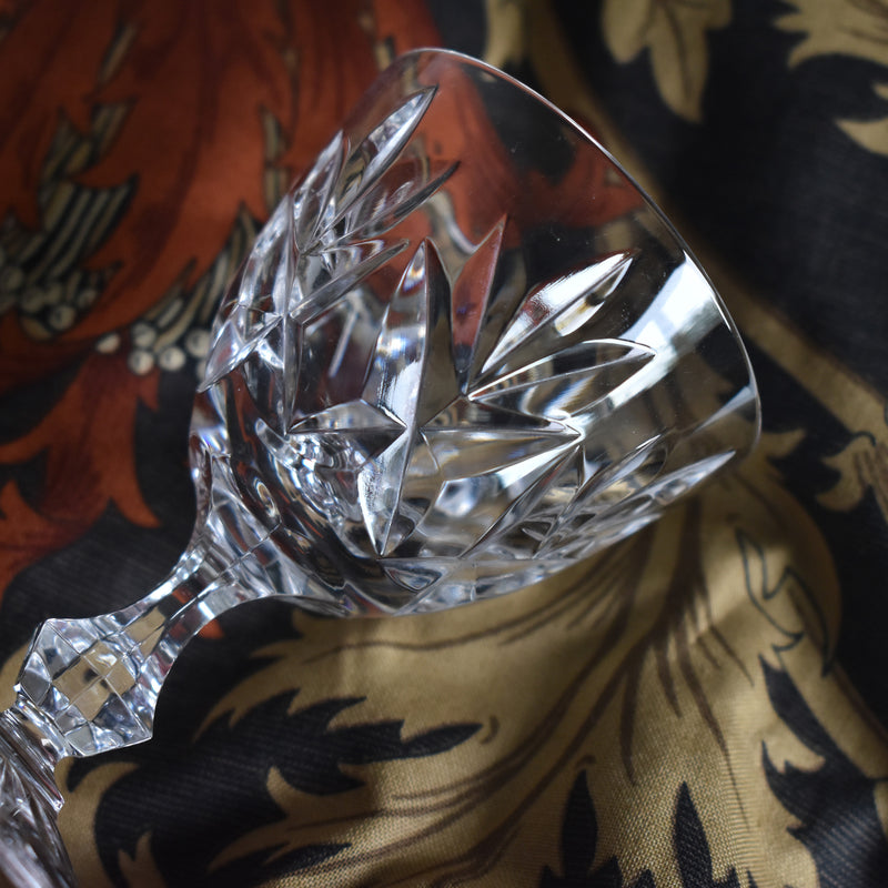 Vintage Wine Crystal Glass Sevres