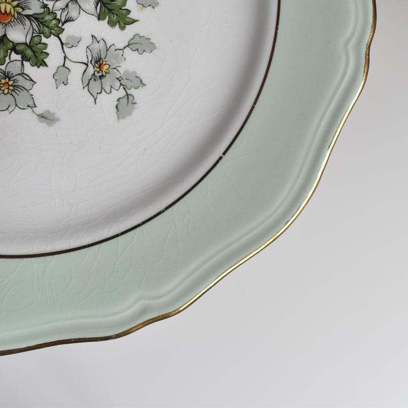 Vintage Dessert Plate Saint-Amand L'AMANDINOISE St Tropez