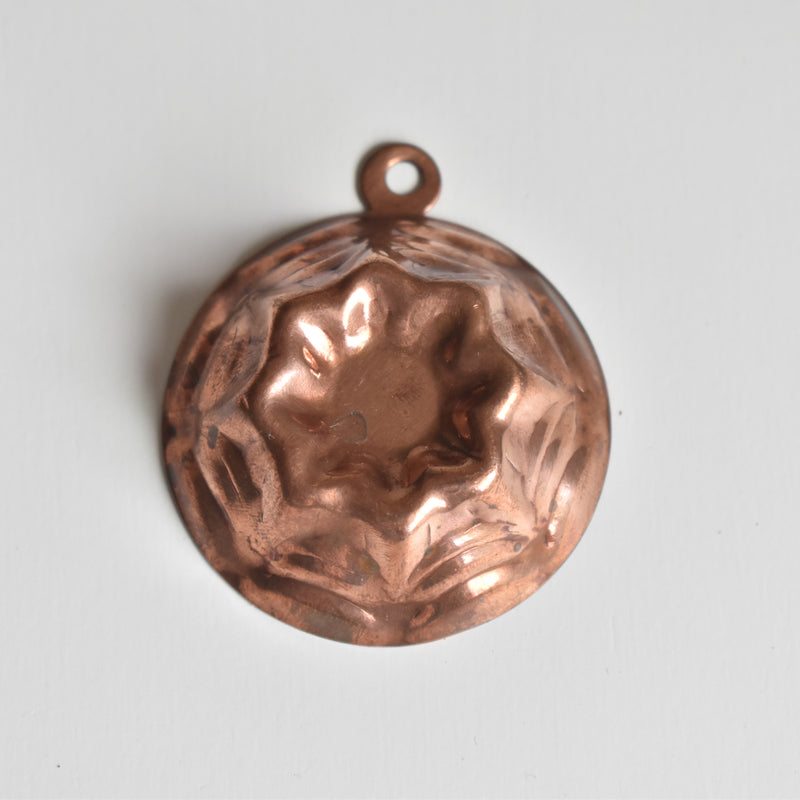 Vintage Mini Copper Molds, Set of 2