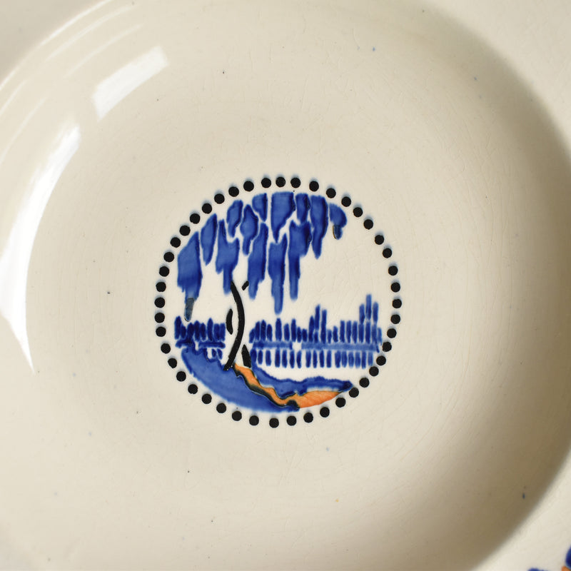 Antique deep dish Ronwi Trianon C