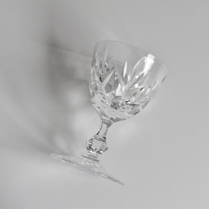 Vintage Wine Crystal Glass Sevres