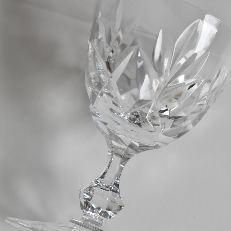 Vintage Wine Crystal Glass Sevres