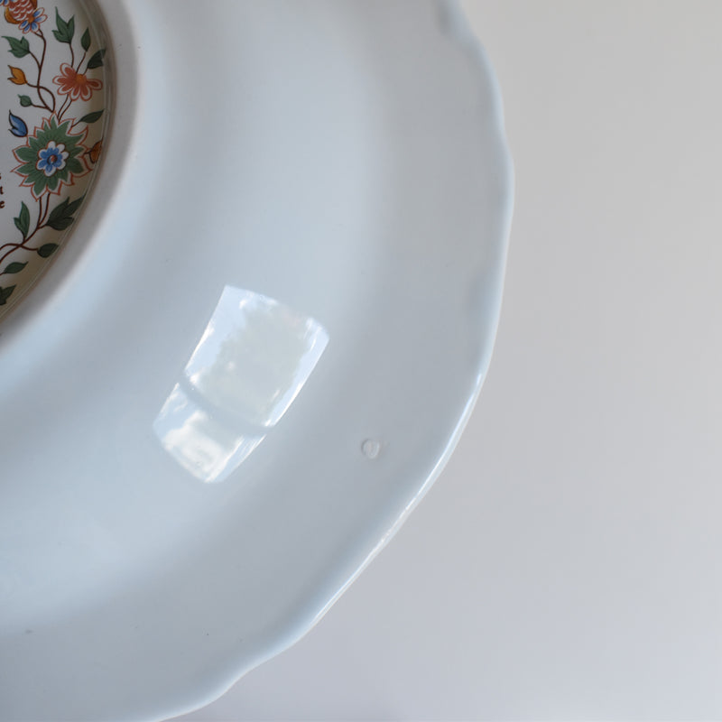 Vintage Deep Plate Gien Rouen Au Sainfoin A