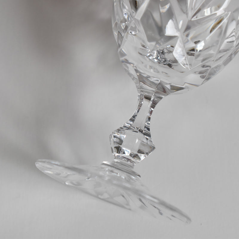 Vintage Wine Crystal Glass Sevres