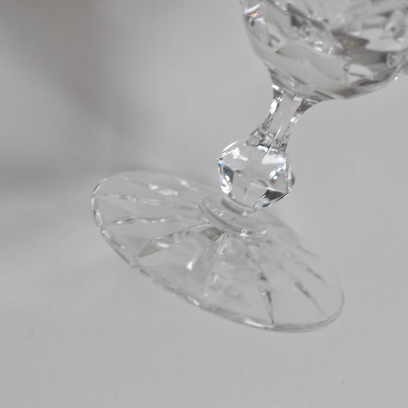 Vintage Wine Crystal Glass Sevres
