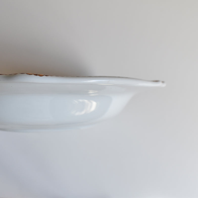 Vintage Deep Plate Gien Rouen Au Sainfoin A