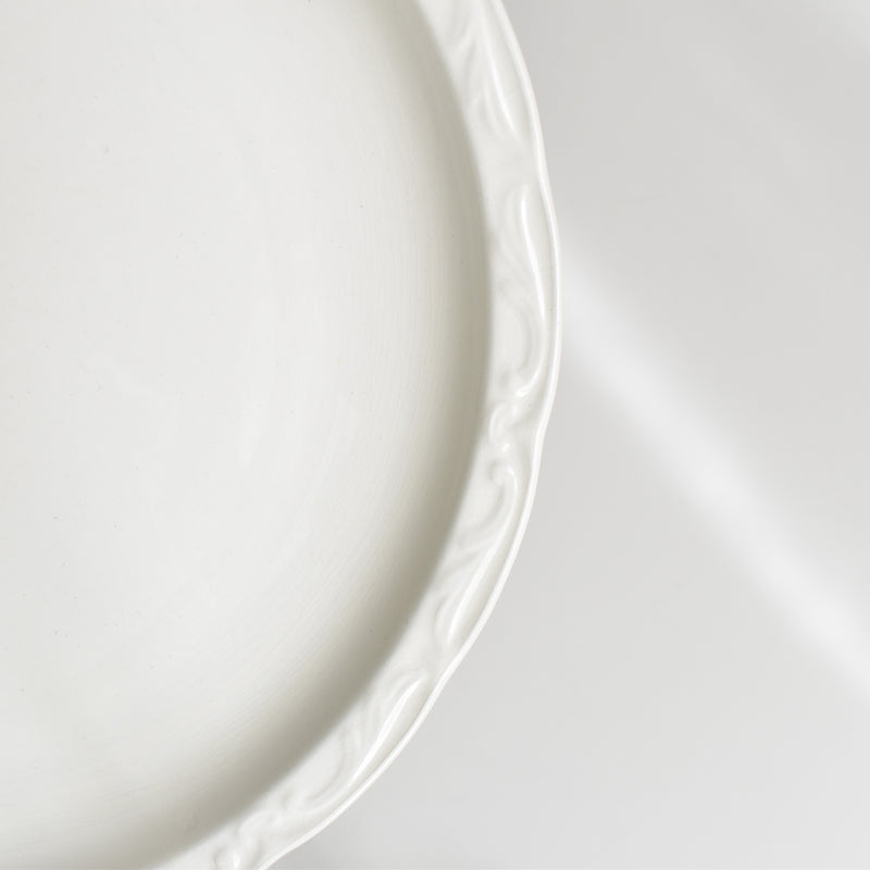 ヴィンテージプレート ディゴワン＆サルグミンヌ ホワイトレリーフ A