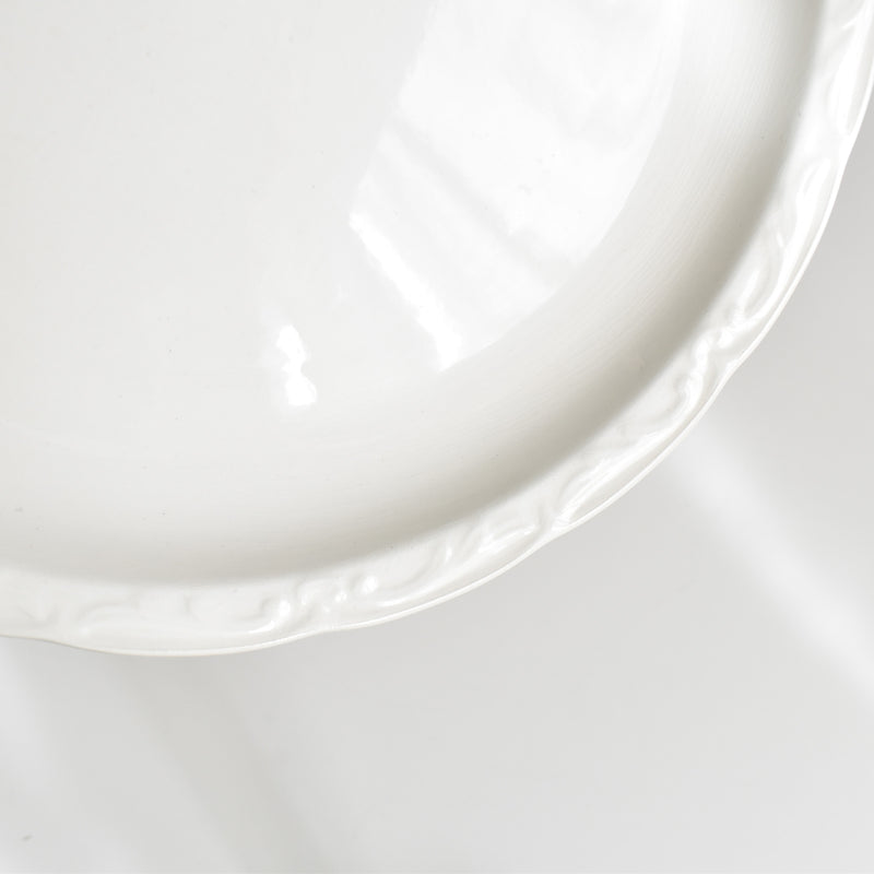 ヴィンテージプレート ディゴワン＆サルグミンヌ ホワイトレリーフ A