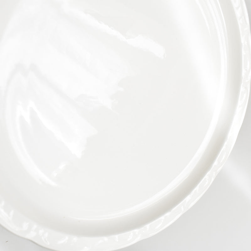 ヴィンテージプレート ディゴワン＆サルグミンヌ ホワイトレリーフ A