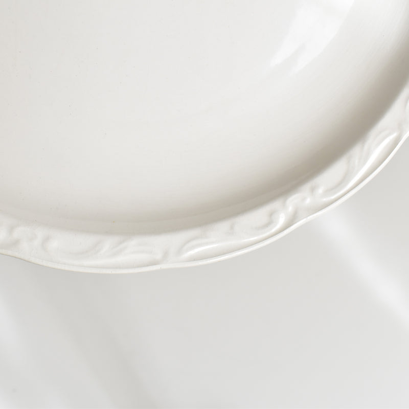 ヴィンテージプレート ディゴワン＆サルグミンヌ ホワイトレリーフ A