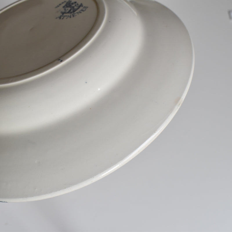 Antique Deep Plate, LG Clairefontaine Athénes A