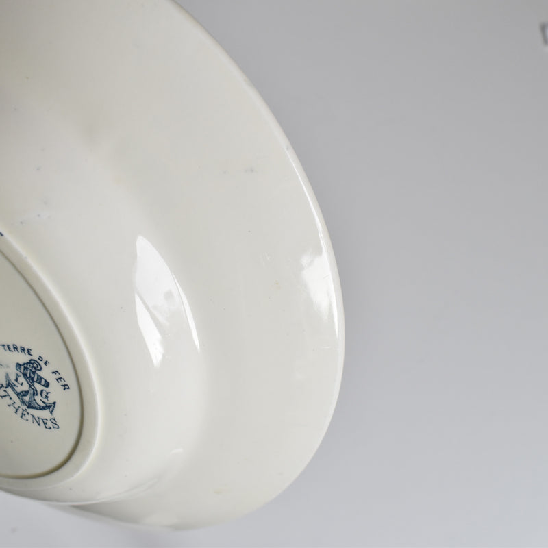 Antique Deep Plate, LG Clairefontaine Athénes A