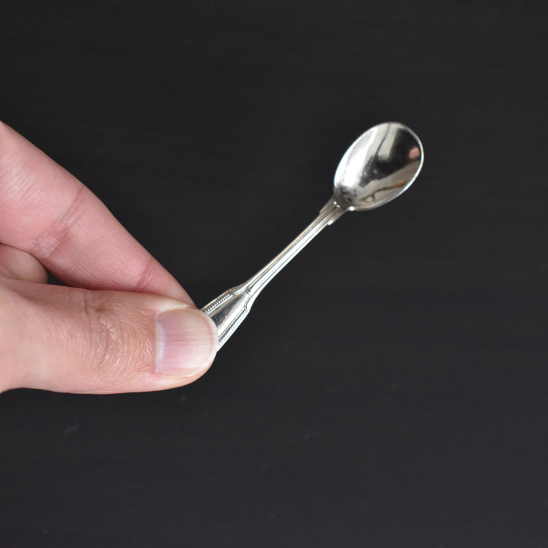 Antique Salt Spoon by Puiforcat (Sterling Silver)