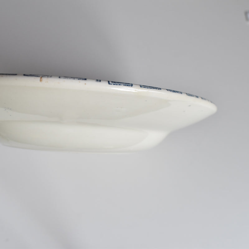 Antique Deep Plate, LG Clairefontaine Athénes A