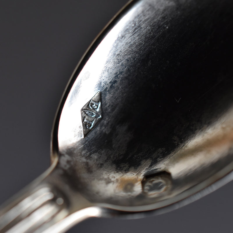 Antique Salt Spoon by Puiforcat (Sterling Silver)