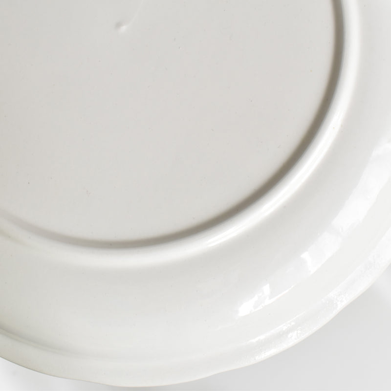 ヴィンテージプレート ディゴワン＆サルグミンヌ ホワイトレリーフ B