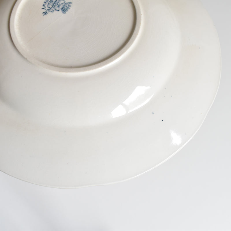 Antique Deep Plate, Ron Ui Muguet (Lily of the Valley)