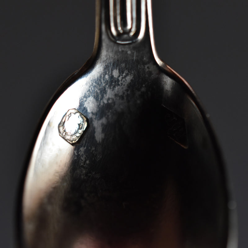 Antique Salt Spoon by Puiforcat (Sterling Silver)