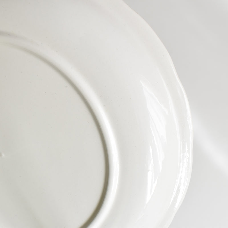 ヴィンテージプレート ディゴワン＆サルグミンヌ ホワイトレリーフ B