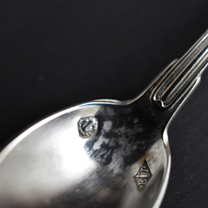 Antique Salt Spoon by Puiforcat (Sterling Silver)