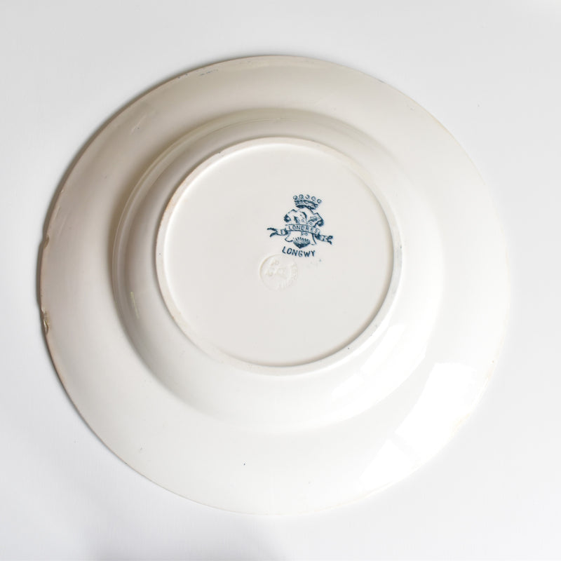 Antique Deep Plate Ronui Londres