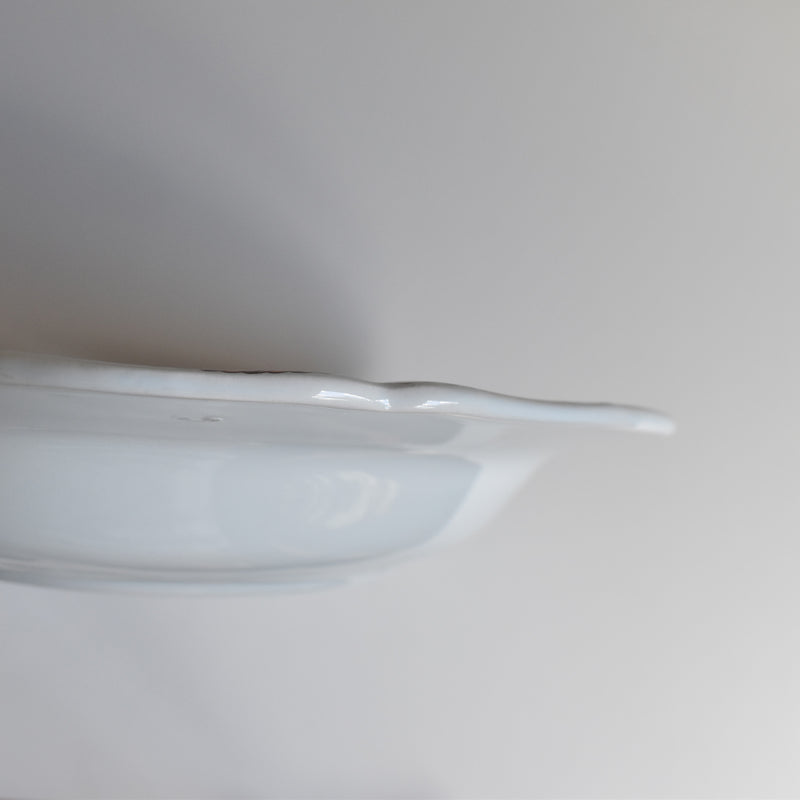 Vintage Deep Plate Gien Rouen Au Sainfoin B