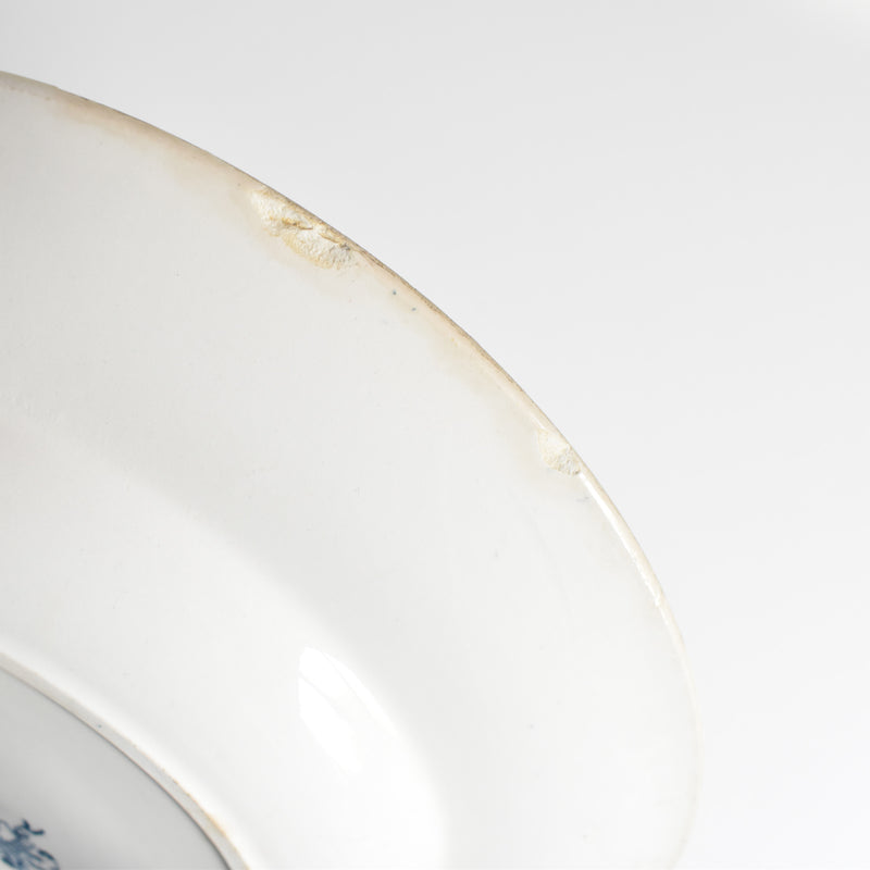 Antique Deep Plate Ronui Londres