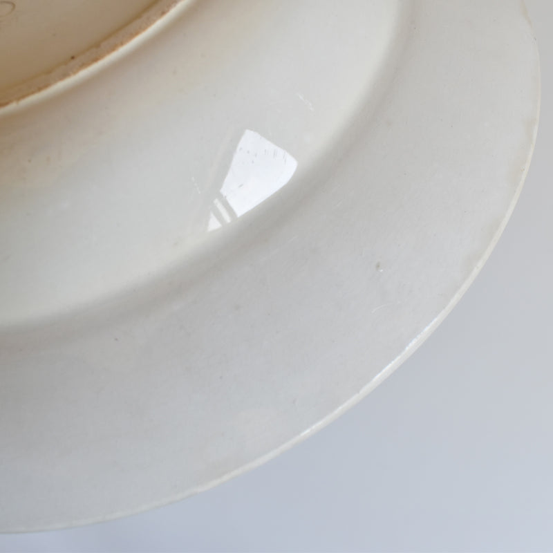 Vintage Deep Plate Digoin & Sarreguemines 1370