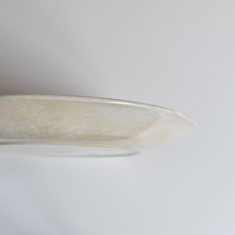 Antique Dessert Plate Sarreguemines Opaque de Sarreguemines J