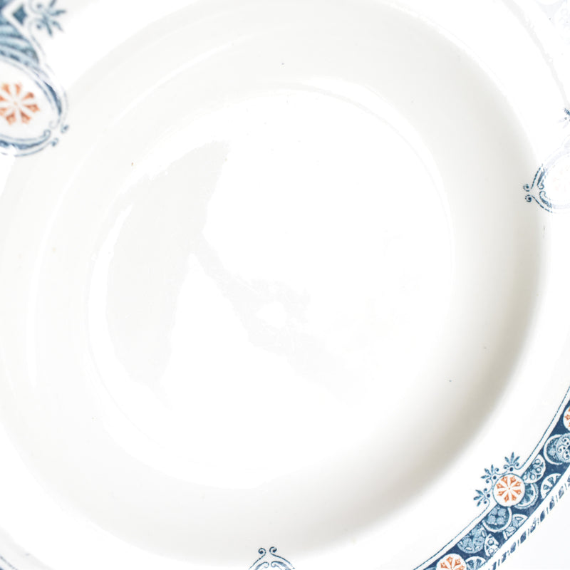 Antique Deep Plate Ronui Londres