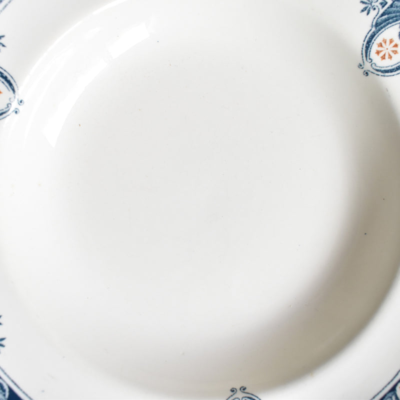 Antique Deep Plate Ronui Londres