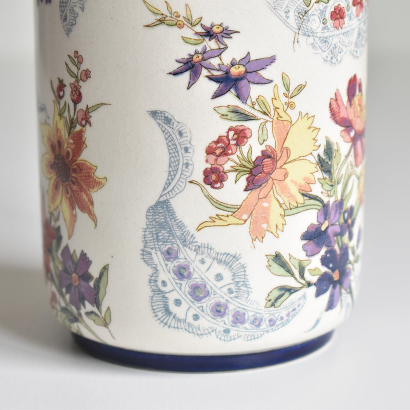 Antique vase U&C Sarreguemines Lavallière