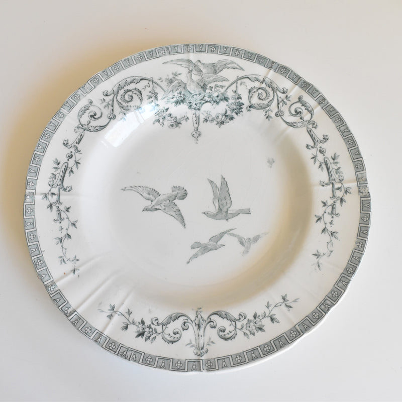 （予約済み商品）アンティーク深皿　ジアン　Marie-Antoinette B