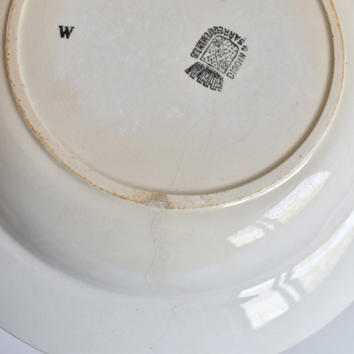 ヴィンテージ深い大皿 デイゴワン＆サルグミンヌ 1370