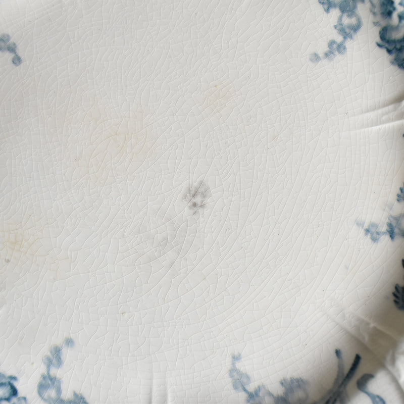 Antique Dessert Plate - Longwy Muguet (Lily of the Valley) A