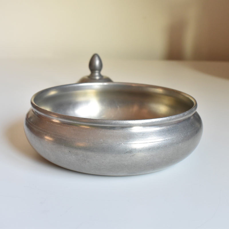 Vintage Pewter Bonbonnière