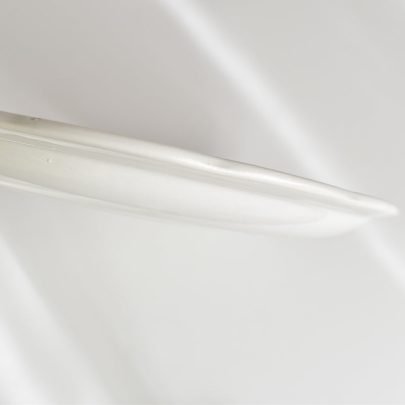 Vintage Plate: Digoin & Sarreguemines White Relief D