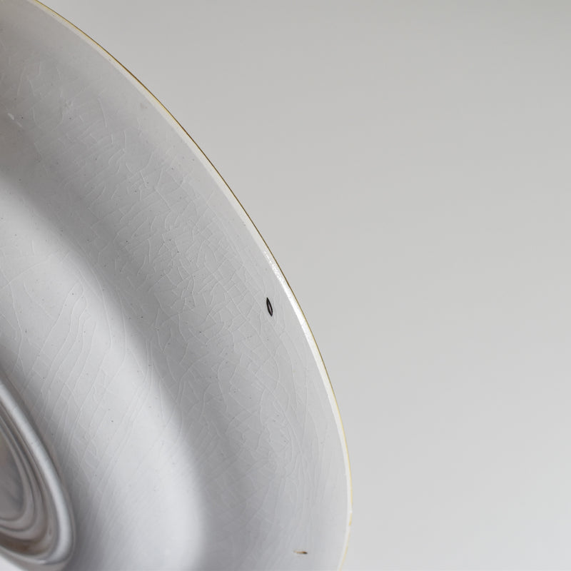 Vintage Deep Plate, Lamandinoise, Pastel Jaune A
